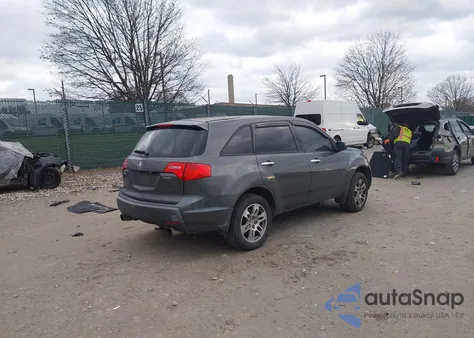 2007 Acura Mdx Technology Package from USA, damaged, VIN 2HNYD28307H520510